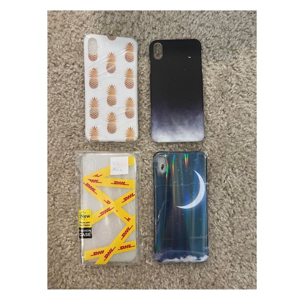 NEW [$10] 4 cases iPhone XS Max Phone case - Picture 1 of 1